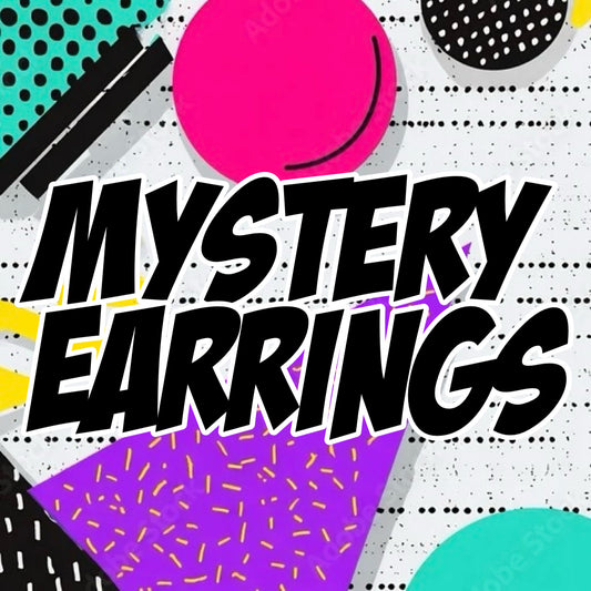 $12 Mystery Pair of Earrings Ships in 14 Business Days.